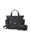 Backstage Baggallini 3 In 1 Convertible Backpack With Rfid Phone Wristlet In Black