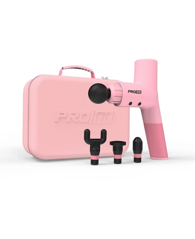 Tzumi Profit Handheld Percussion Massage Gun In Bonbon Pink