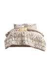 Madison Park Mariana 7 Piece California King Comforter Set Bedding In Neutral