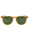 Garrett Leight Orange Brooks Sunglasses In Bt/grn Plr Butterscotch