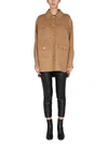Michael Michael Kors Long-sleeve Wool Jacket In Beige