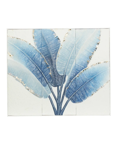 Rosemary Lane Coastal Style Wall Decor In Blue