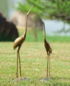Spi Home Crane Sculpture, Pair In Multi