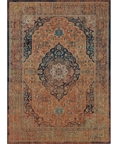 Karastan Estate Chiswick 5'3" X 7'10" Area Rug In Coral