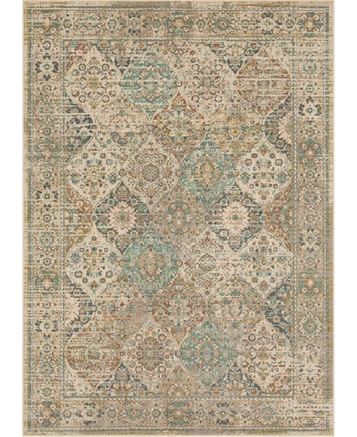 Karastan Estate Bleinhem 5'3" X 7'10" Area Rug In Beige