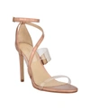 Guess Women's Felecia Lucite 2-piece Pumps Women's Shoes In Nude/clear