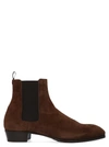 LIDFORT LIDFORT MEN'S  BROWN SUEDE ANKLE BOOTS