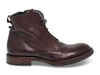 MOMA MOMA WOMEN'S  BROWN LEATHER ANKLE BOOTS