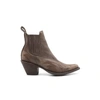 MEXICANA MEXICANA WOMEN'S  BROWN LEATHER ANKLE BOOTS