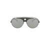 ALAIN MIKLI MEN'S  BLACK METAL SUNGLASSES