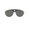 ALAIN MIKLI MEN'S  GOLD METAL SUNGLASSES