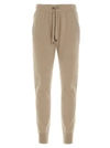 BRUNELLO CUCINELLI BRUNELLO CUCINELLI WOMEN'S  BEIGE CASHMERE JOGGERS