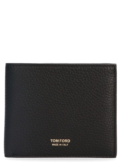 Tom Ford Men's  Black Leather Wallet