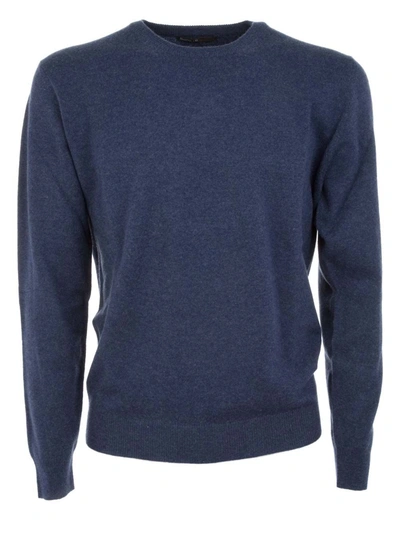 Ones Mens Blue Wool Sweater