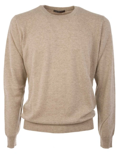 Ones Mens Beige Cashmere Sweater
