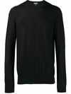 LANVIN MEN'S  BLACK CASHMERE SWEATER