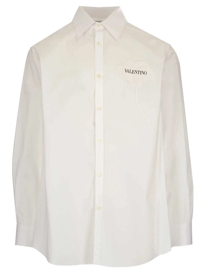 Valentino Men's  White Other Materials Shirt