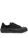 ALEXANDER MCQUEEN ALEXANDER MCQUEEN MEN'S  BLACK COTTON SNEAKERS