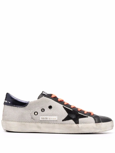 Golden Goose Men's  Grey Polyester Sneakers