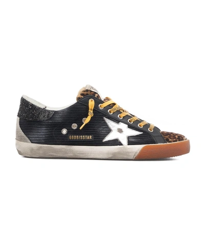 Golden Goose Men's  Black Other Materials Sneakers