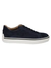 TOD'S TOD'S MEN'S  BLUE OTHER MATERIALS SNEAKERS
