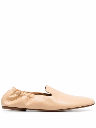 Maison Margiela Women's  Pink Leather Flats