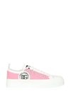 DOLCE E GABBANA DOLCE E GABBANA WOMEN'S  WHITE OTHER MATERIALS SNEAKERS