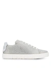 MOSCHINO WOMEN'S  GREY POLYESTER SNEAKERS