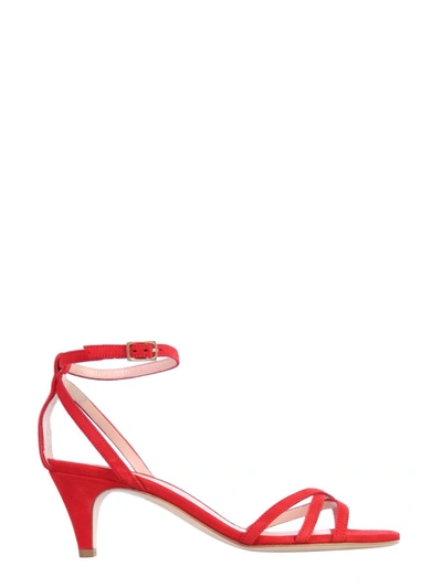 Philosophy Women's  Red Leather Sandals