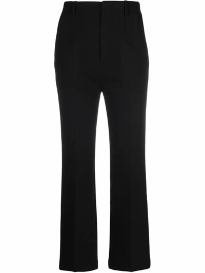 Saint Laurent Saint L Au Rent Women's  Black Wool Pants