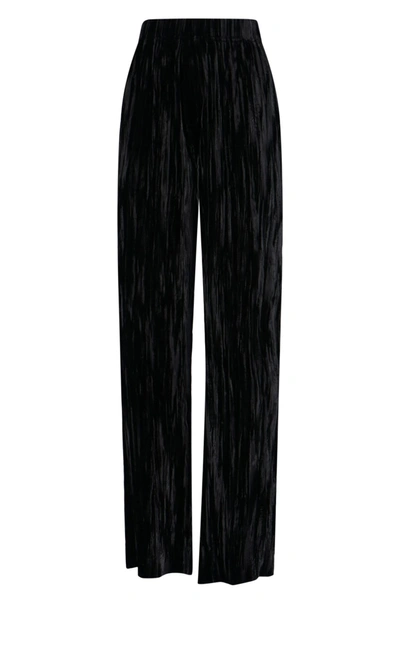 Balenciaga Women's  Black Viscose Trousers