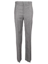 BALENCIAGA WOMEN'S  GREY WOOL PANTS