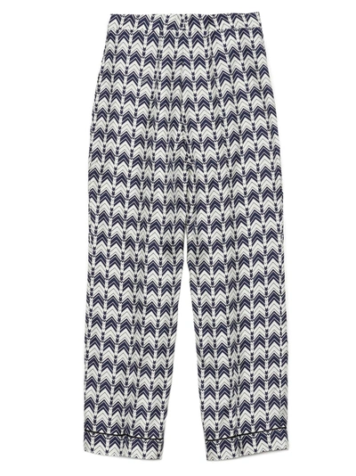 Prada Women's  Multicolor Silk Pants