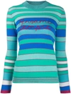 GIADA BENINCASA GIADA BENINCASA WOMEN'S  GREEN CASHMERE SWEATER