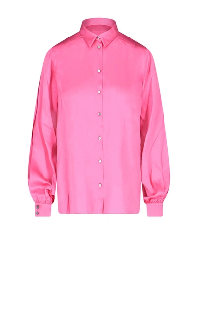 Redemption Wide Sleeves Shirt In Pink