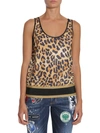 DSQUARED2 WOMEN'S  MULTICOLOR POLYESTER TANK TOP