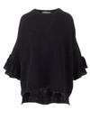 VALENTINO WOMEN'S  BLACK WOOL SWEATER