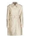 FAY FAY WOMEN'S  BEIGE POLYESTER TRENCH COAT