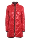 FAY FAY WOMEN'S  RED POLYESTER DOWN JACKET