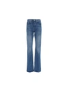 PACO RABANNE WOMEN'S  BLUE OTHER MATERIALS JEANS
