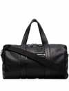 MAISON MARGIELA MAISON MARGIELA MEN'S  BLACK LEATHER TRAVEL BAG