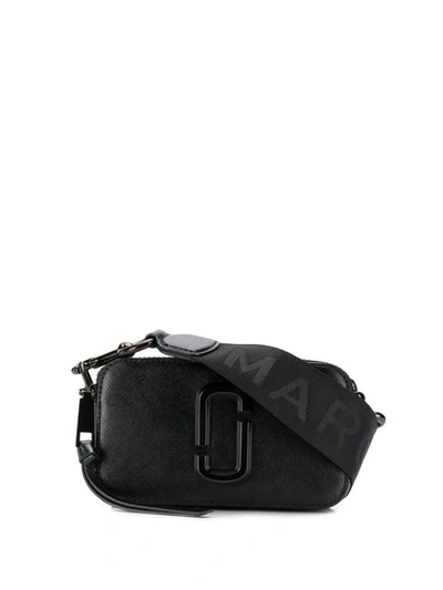 Marc Jacobs Snapshot Split Crossbody Camera Bag In Black
