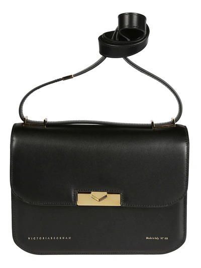 Victoria Beckham Women's  Black Leather Shoulder Bag