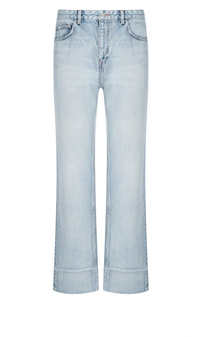 Balenciaga Men's  Blue Cotton Jeans