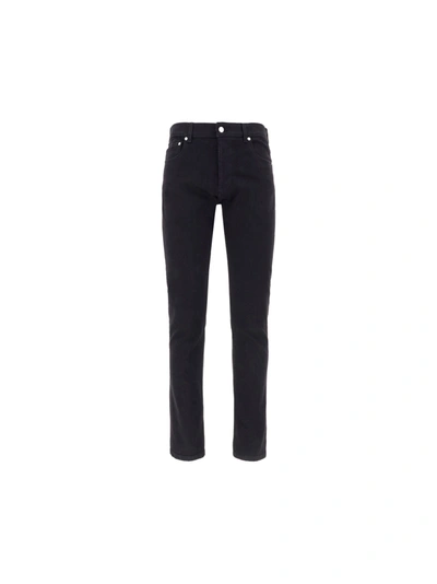 Alexander Mcqueen 5-pocket Slim Fit Jeans In Black