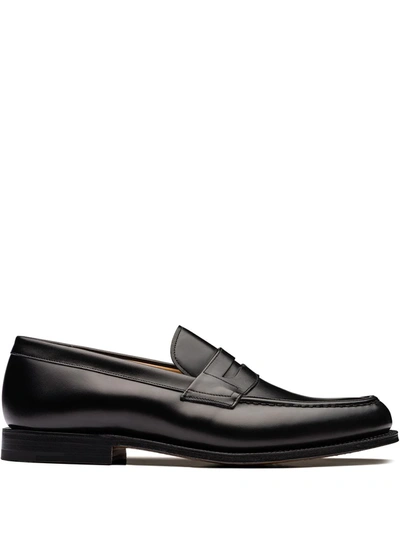 Church's Darwin Leather Penny Loafers In Black