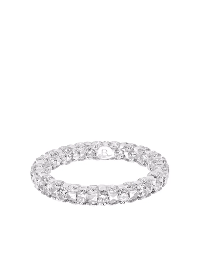 Boghossian 18kt White Gold Merveilles Diamond Eternity Ring In 银色