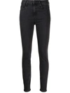 MOTHER SKINNY HIGH-WAIST JEANS
