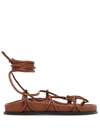 A.EMERY THE TULI ANKLE-TIE SANDALS