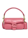 COACH PILLOW TABBY 18 LEATHER SHOULDER BAG,400013971229